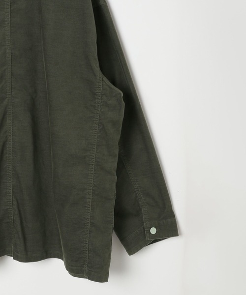 SMITH'S（スミス）の「【SMITH'S×BAYFLOW】別注ベロアジャケット（カバーオール・メンズ・カーキ・MEDIUM/LARGE）」の8枚目の写真