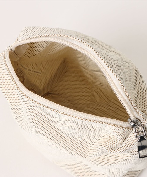 Cherir Mignon(シェリルミニョン)の「【Cherir Mignon】ポーチ&ファーチャーム付き2wayミニハンドバッグ(ハンドバッグ・レディース・ベージュ/ブラウン・FREE)」の10枚目の写真