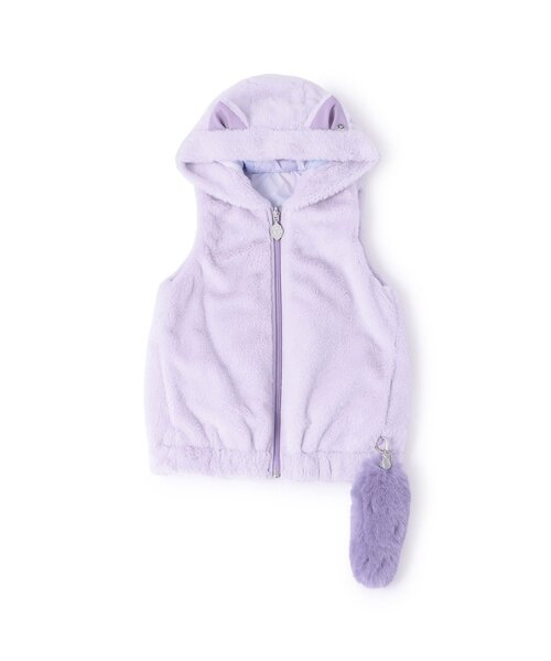 ANNA SUI mini ネコリバーシブルベスト　LL アナスイミニ LL 145-155 ネコ リバーシブルベスト - メルカリ