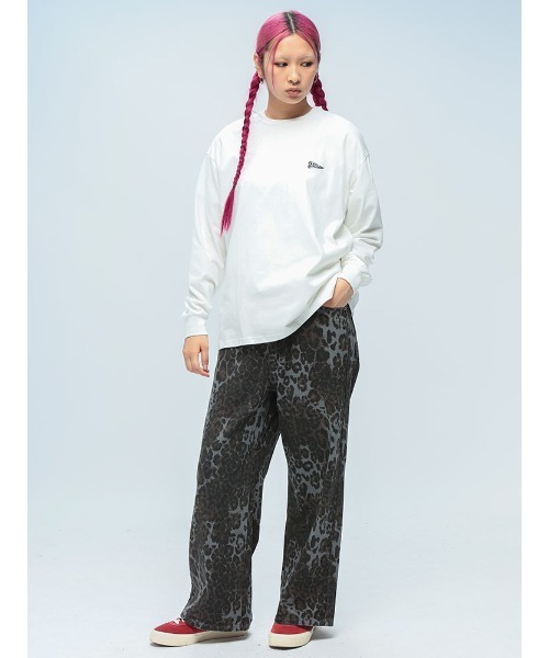 GERRY(ジェリー)の「GERRY バックプリント クルーネック 長袖 Tシャツ(Tシャツ/カットソー・メンズ・ブラック/グレー/ホワイト/ネイビー・M/L/LL)」の6枚目の写真