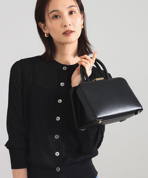 Demi-Luxe BEAMS（デミルクス ビームス）の「PUNTI. / PORTRAIT ハンドバッグ（トートバッグ・レディース・ブラック/ブラウン系その他3・ONE SIZE）」の3枚目の写真