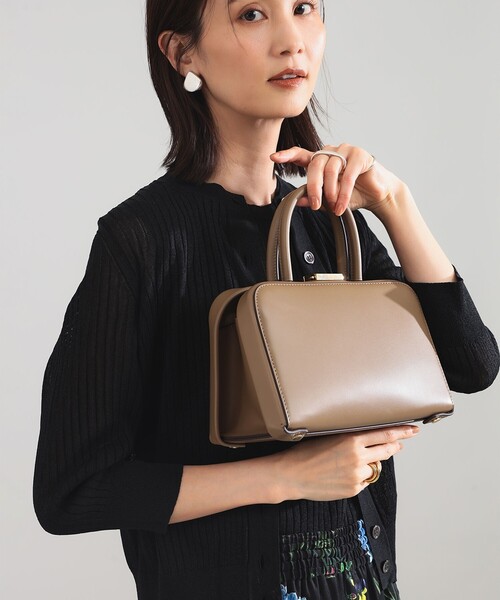 Demi-Luxe BEAMS（デミルクス ビームス）の「PUNTI. / PORTRAIT ハンドバッグ（トートバッグ・レディース・ブラック/ブラウン系その他3・ONE SIZE）」の4枚目の写真