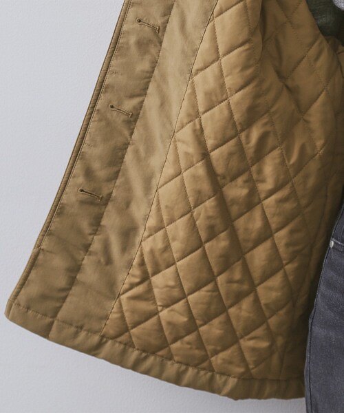 OPAQUE.CLIP（オペークドットクリップ）の「《CLASSY掲載》ステンカラー中綿コート【洗濯機OK】（ステンカラーコート・レディース・ベージュ/チャコールグレー・00）」の18枚目の写真