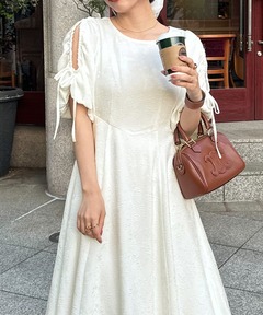 Classic Floral Jacquard Dress（ワンピース）｜Her lip to（ハー