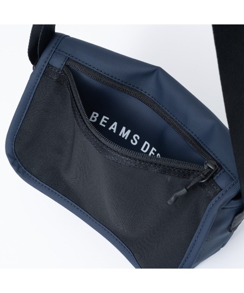 BEAMS DESIGN(ビームス デザイン)の「BEAMSDESIGN(ビームスデザイン)エラスティックメッシュ ショルダーバッグ(ショルダーバッグ・メンズ・ブラック/サンドベージュ/ネイビー・FREE)」の20枚目の写真