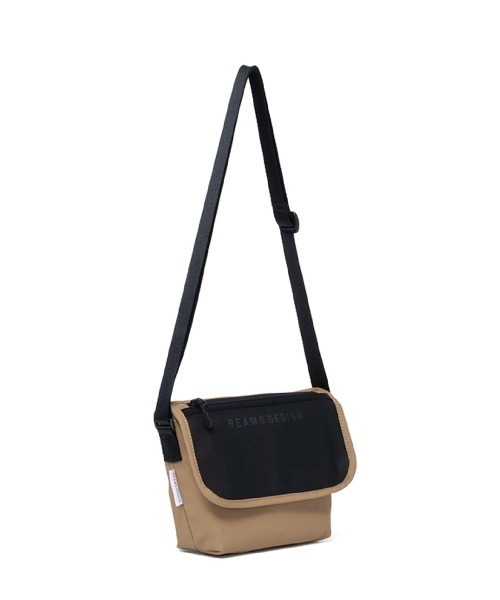 BEAMS DESIGN(ビームス デザイン)の「BEAMSDESIGN(ビームスデザイン)エラスティックメッシュ ショルダーバッグ(ショルダーバッグ・メンズ・ブラック/サンドベージュ/ネイビー・FREE)」の12枚目の写真