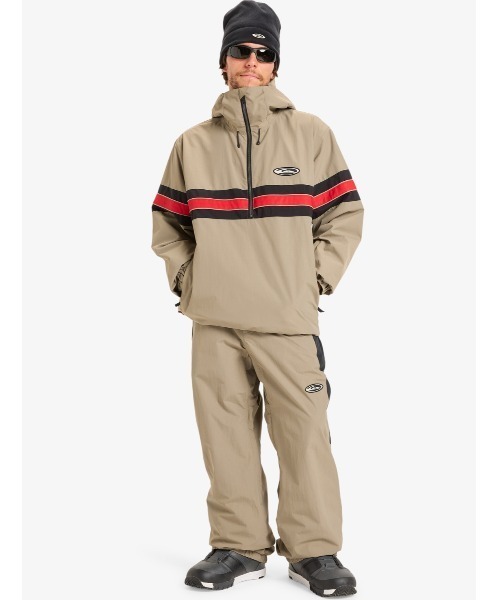 Quiksilver(クイックシルバー)の「SNOW DOWN PT/クイックシルバーワンポイントロゴスキースノーボードパンツ(その他パンツ・メンズ・ブラック/ベージュ/ブラック系その他・MEDIUM/LARGE/X-LARGE/X-SMALL/SMALL)」の20枚目の写真