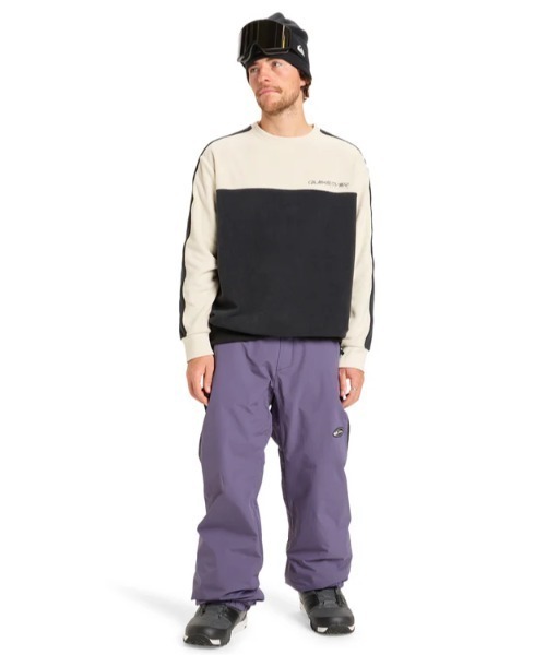 Quiksilver(クイックシルバー)の「SNOW DOWN PT/クイックシルバーワンポイントロゴスキースノーボードパンツ(その他パンツ・メンズ・ブラック/ベージュ/ブラック系その他・MEDIUM/LARGE/X-LARGE/X-SMALL/SMALL)」の12枚目の写真