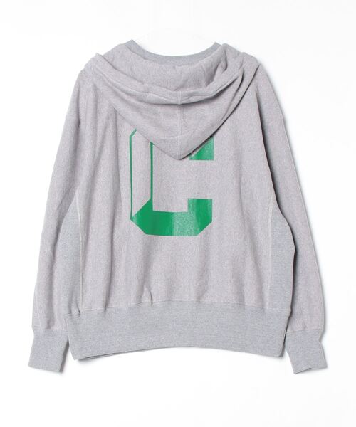 Sanca(サンカ)の「【Sanca】サンカ / REV.W COLLEGE AFTER HOODIE(パーカー・メンズ・グレー/インディゴブルー・3/2)」の1枚目の写真