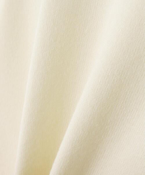 NATURAL BEAUTY BASIC（ナチュラルビューティーベーシック）の「◇サイドナローリボンニット（ニット/セーター・レディース・ブラック/ラベンダー/オフホワイト・FREE）」の18枚目の写真