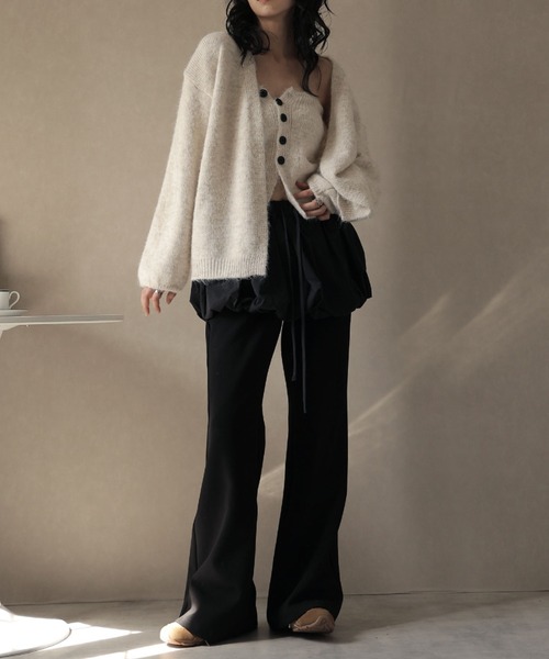 Ulysses(ユリシス)の「バルーンスカートレイヤードパンツ(その他パンツ・レディース・ブラック/ダークグレー/ホワイト・F)」の11枚目の写真