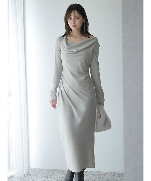 SNIDEL（スナイデル）の「ファーバッグ（ハンドバッグ・レディース・グレー/アイボリー/ライトブルー/ブラウン/ピンク/イエロー・F）」の18枚目の写真