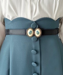 an another angelus（アンアナザーアンジェラス）の「ローズカメオバックルゴムベルト/fint フィント（ベルト）」