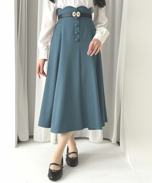 an another angelus(アンアナザーアンジェラス)の「ローズカメオバックルゴムベルト/fint フィント(ベルト・レディース・ブラック/ボルドー/ネイビー・FREE)」の9枚目の写真