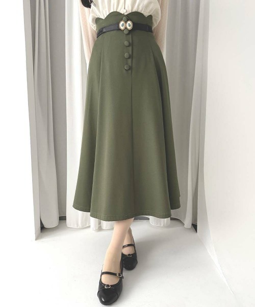 an another angelus(アンアナザーアンジェラス)の「ローズカメオバックルゴムベルト/fint フィント(ベルト・レディース・ブラック/ボルドー/ネイビー・FREE)」の10枚目の写真