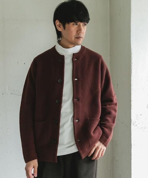 URBAN RESEARCH DOORS（アーバンリサーチドアーズ）の「Grow Organic タートルネックTシャツ（Tシャツ/カットソー・メンズ・オフホワイト/ブラウン・LARGE/MEDIUM）」の6枚目の写真