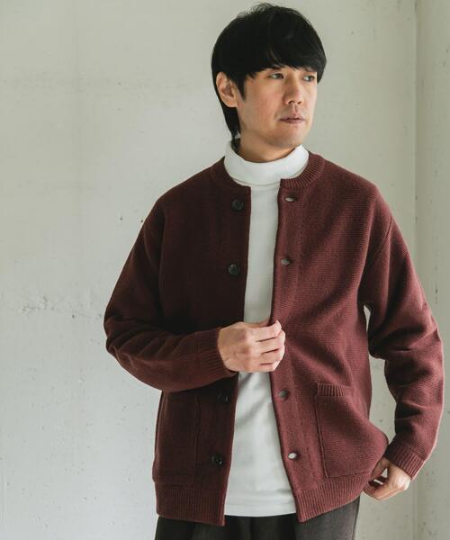 URBAN RESEARCH DOORS（アーバンリサーチドアーズ）の「Grow Organic タートルネックTシャツ（Tシャツ/カットソー・メンズ・オフホワイト/ブラウン・LARGE/MEDIUM）」の7枚目の写真