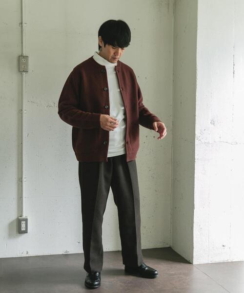 URBAN RESEARCH DOORS（アーバンリサーチドアーズ）の「Grow Organic タートルネックTシャツ（Tシャツ/カットソー・メンズ・オフホワイト/ブラウン・LARGE/MEDIUM）」の9枚目の写真