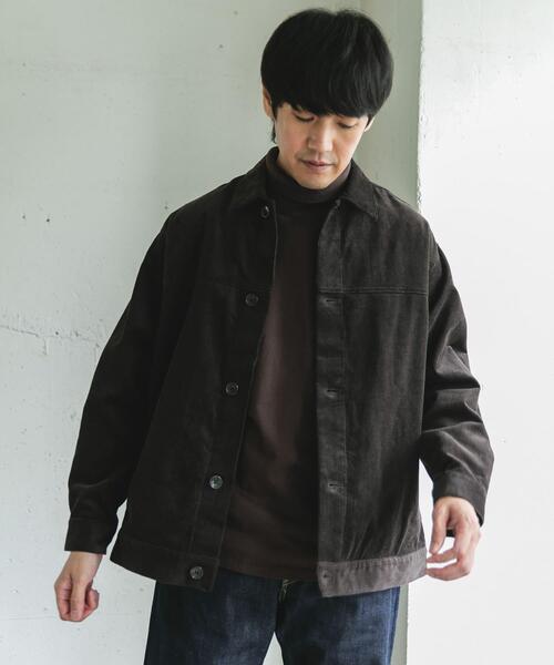 URBAN RESEARCH DOORS（アーバンリサーチドアーズ）の「Grow Organic タートルネックTシャツ（Tシャツ/カットソー・メンズ・オフホワイト/ブラウン・LARGE/MEDIUM）」の18枚目の写真