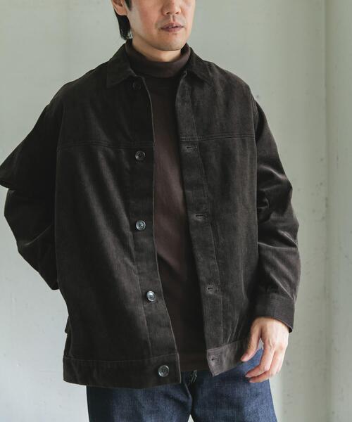 URBAN RESEARCH DOORS（アーバンリサーチドアーズ）の「Grow Organic タートルネックTシャツ（Tシャツ/カットソー・メンズ・オフホワイト/ブラウン・LARGE/MEDIUM）」の19枚目の写真