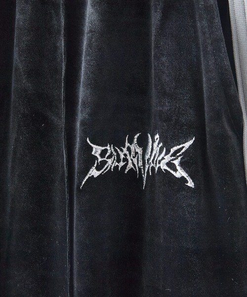 UNIIT（ユニット）の「【BRUDDA SHARK/ブラダシャーク】ベロア カーブライン パンツ（その他パンツ・メンズ・ブラック/アイボリー・MEDIUM/LARGE）」の17枚目の写真