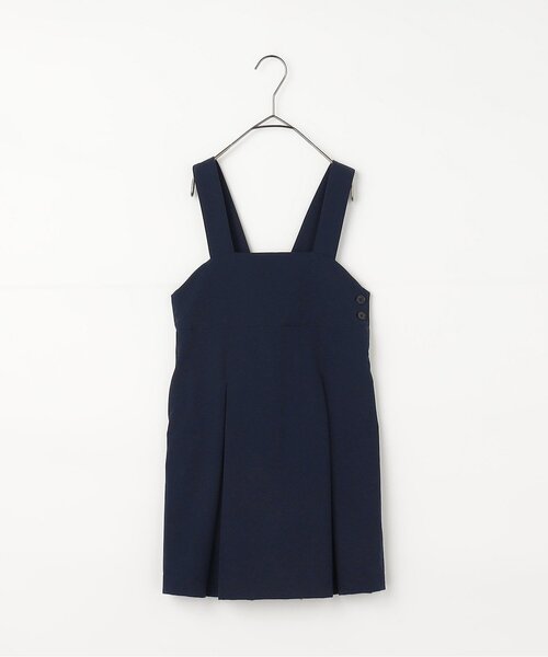 p.premier（ピードットプルミエ）の「【ジュニア対応】サスペンダープリーツジャンパースカート（スーツスカート・キッズ・ブラック/グレー/ネイビー・90/100/110/120/130/140）」の17枚目の写真