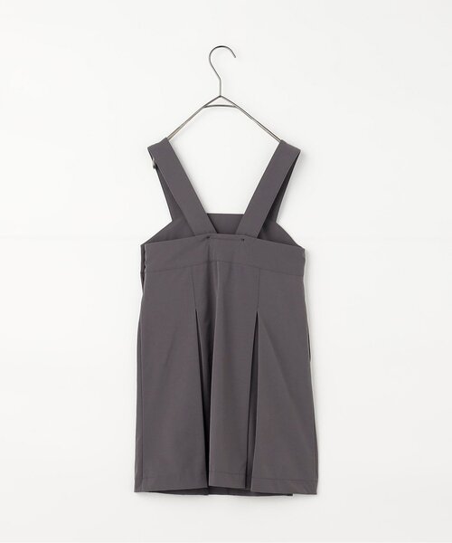 p.premier（ピードットプルミエ）の「【ジュニア対応】サスペンダープリーツジャンパースカート（スーツスカート・キッズ・ブラック/グレー/ネイビー・90/100/110/120/130/140）」の13枚目の写真