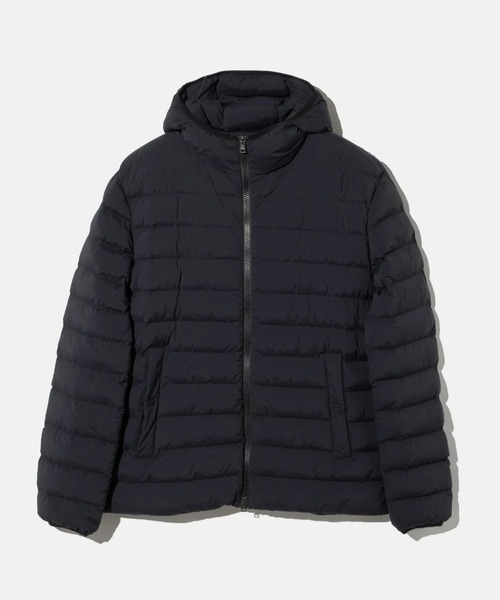 HERNO(ヘルノ)の「HERNO RESORT PACKBLE JACKET ヘルノ リゾート パッカブル 中わた ジャケット(ダウンジャケット/コート・メンズ・ネイビー系1/ブラック/グレー系1・48/46/50)」の1枚目の写真
