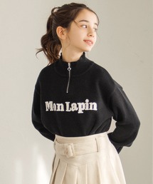 coca（coca）（コカ）の「キッズ　ハーフジップニットトップス（ニット/セーター）」