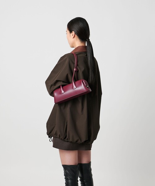 OSOI（オソイ）の「【別注】＜OSOI＞BOAT WIDE MINI バッグ H（ショルダーバッグ・レディース・オリーブ/ワイン・FREE）」の6枚目の写真