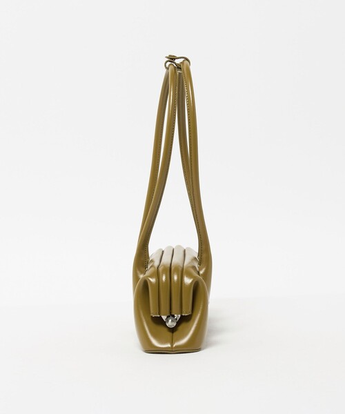 OSOI（オソイ）の「【別注】＜OSOI＞BOAT WIDE MINI バッグ H（ショルダーバッグ・レディース・オリーブ/ワイン・FREE）」の8枚目の写真