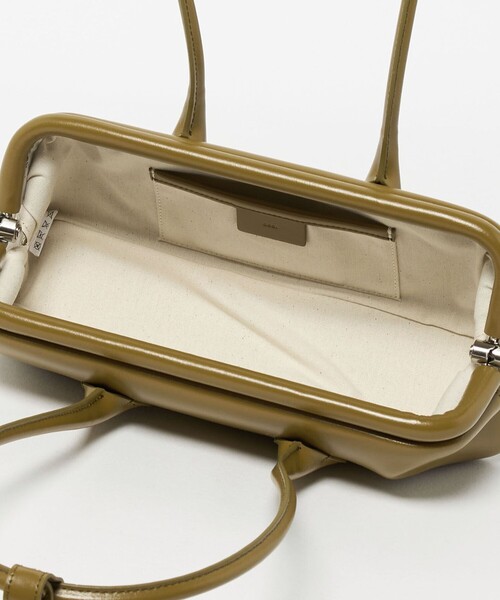 OSOI（オソイ）の「【別注】＜OSOI＞BOAT WIDE MINI バッグ H（ショルダーバッグ・レディース・オリーブ/ワイン・FREE）」の13枚目の写真