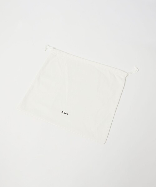 OSOI（オソイ）の「【別注】＜OSOI＞BOAT WIDE MINI バッグ H（ショルダーバッグ・レディース・オリーブ/ワイン・FREE）」の19枚目の写真