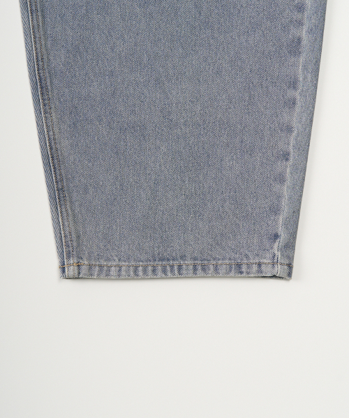 TOFFEE（トフィー）の「ダンボデニムパンツ(VINTAGE BLUE)（デニムパンツ・メンズ・その他・SMALL/MEDIUM/LARGE/X-LARGE/X-SMALL）」の7枚目の写真