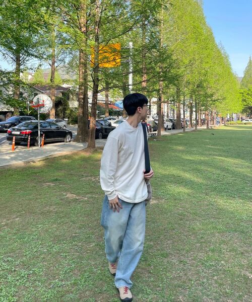 TOFFEE（トフィー）の「ダンボデニムパンツ(VINTAGE BLUE)（デニムパンツ・メンズ・その他・SMALL/MEDIUM/LARGE/X-LARGE/X-SMALL）」の11枚目の写真