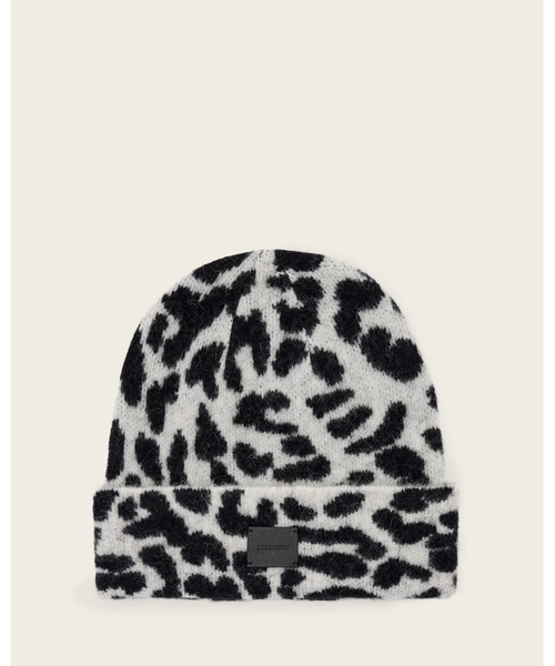 NORA LEOPARD PRINT BEANIE | NORA レオパード プリント ビーニー
