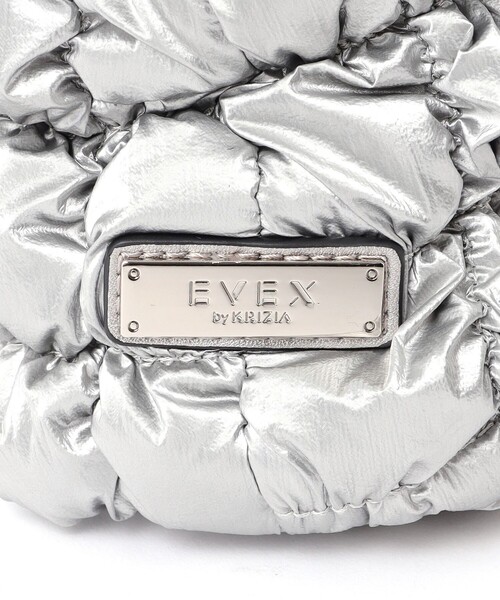 EVEX by KRIZIA(エヴェックスバイクリツィア)の「ボリュームキルトトート(トートバッグ・レディース・ブラック/シルバー・FREE)」の13枚目の写真