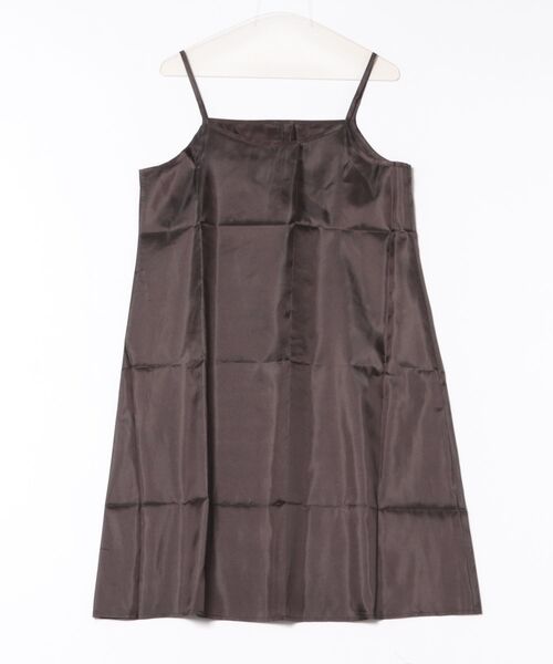 Gready Brilliant（グレディブリリアン）の「ハンマーサテンパフ袖ワンピース（ワンピース・レディース・ブラウン・38）」の22枚目の写真