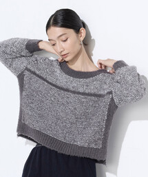 Gabardine K.T | ふわもこモールシャギーヤーン ファーセーター(ニット/セーター)