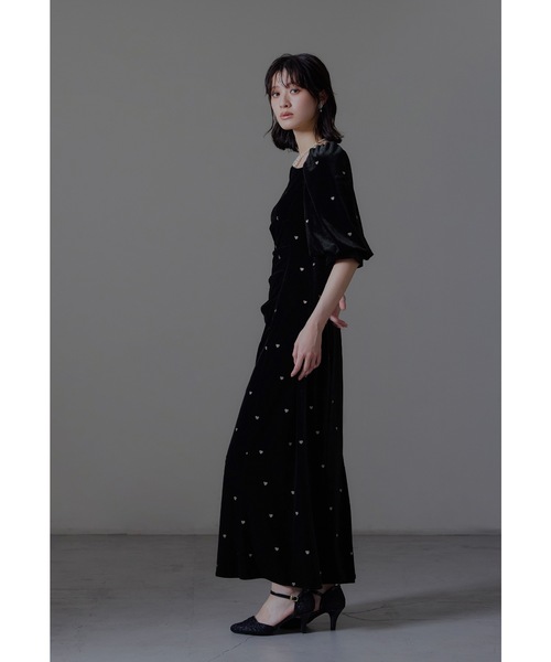 スイートハートベロアドレス 結婚式 二次会 成人式 同窓会 パーティー