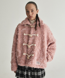 DEARSTALKER（ディアストーカー）の「MONICA LACE FLEECE JACKET - PINK（その他アウター）」