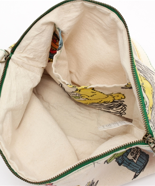 One deux boo（ワンドゥーブー）の「SESAME STREET 2WAYポシェット（ショルダーバッグ・カラフル・FREE）」の3枚目の写真