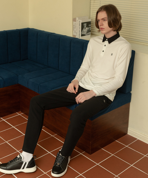 SELITIO(セレティオ)の「男性 クラシック ストレートフィット パンツ ブラック(その他パンツ・メンズ・ブラック・30/32/34/36/38)」の2枚目の写真