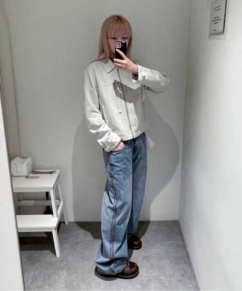 INSILENCE WOMEN（インサイレンスウーマン）の「サイドラインカットデニム ブラック（デニムパンツ・レディース・その他・SMALL/MEDIUM/LARGE）」の13枚目の写真