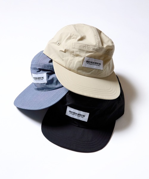 VIRGOwearworks（ヴァルゴウェアワークス）の「CORDURA JET LITE（キャップ・メンズ・ベージュ/ブラック/サックスブルー・FREE）」の7枚目の写真