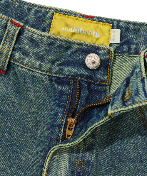 MAINBOOTH(メインブース)の「Vintage Cargo Denim Shorts(BLUE)(その他パンツ・レディース・その他・1/2/3)」の8枚目の写真