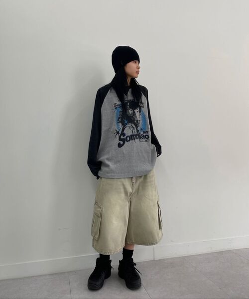 MAINBOOTH(メインブース)の「Vintage Cargo Denim Shorts(BLUE)(その他パンツ・レディース・その他・1/2/3)」の19枚目の写真