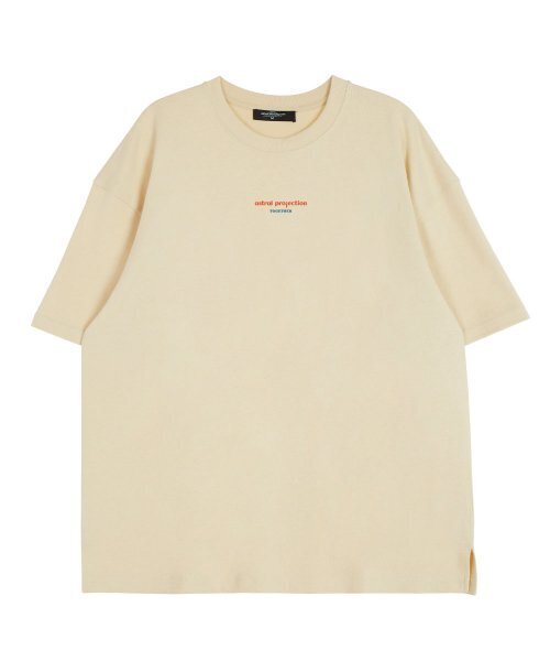 ASTRAL PROJECTION(アストラルプロジェクション)の「スマイルデイジーラウンドネック15番手コットン半袖Tシャツ_バター(Tシャツ/カットソー・レディース・その他・LARGE/X-LARGE/XX-LARGE)」の2枚目の写真