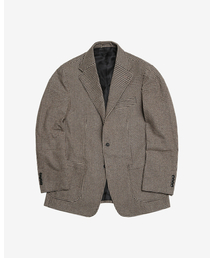 410 Hound Check Wool Jacket (Brown)