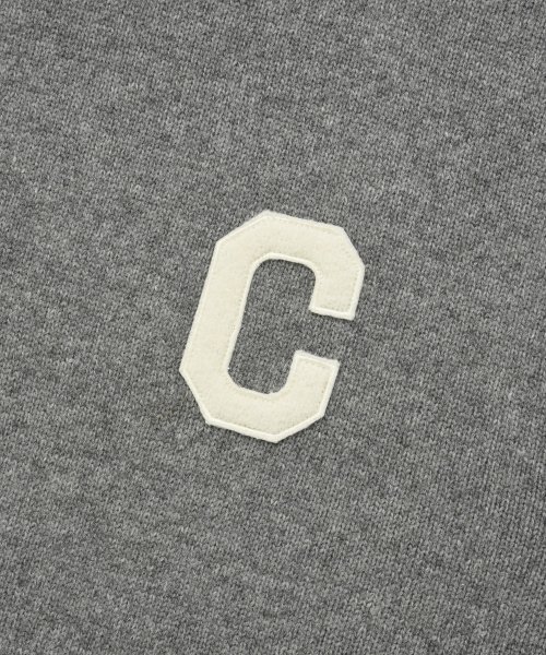 COVERNAT（カバーナット）の「Cロゴラムズウールフードパーカーニットメランジグレー（パーカー・レディース・その他・X-LARGE/LARGE）」の4枚目の写真